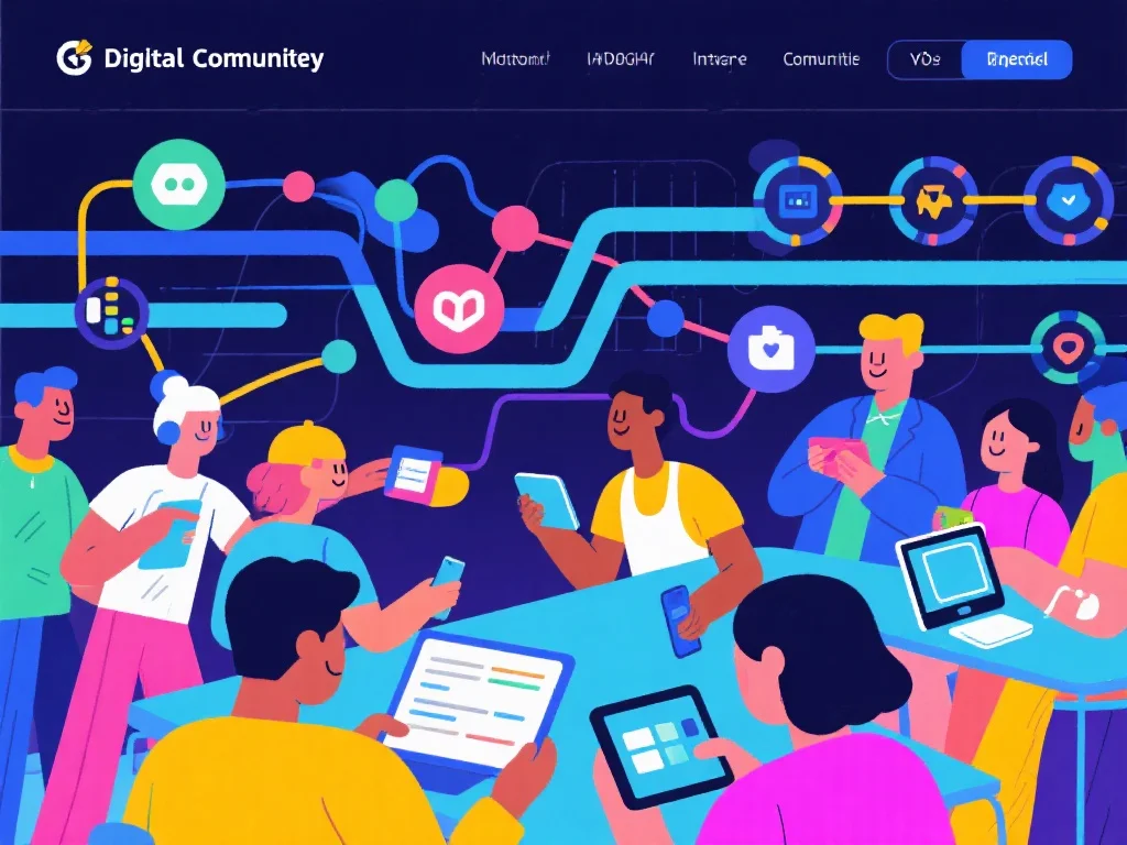 数字社区互动